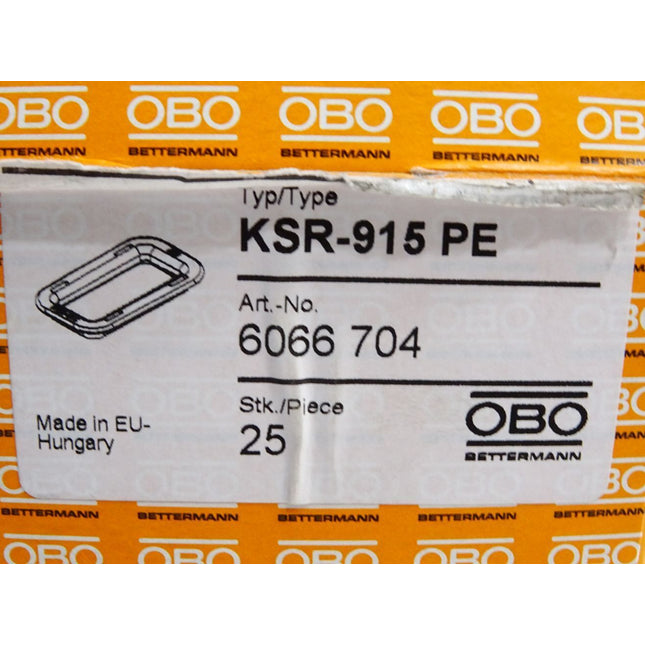 OBO Bettermann Kabelschutzring KSR-915 PE KSR-915PE 6066704 Inhalt:25 Stück / Neu OVP - Maranos.de