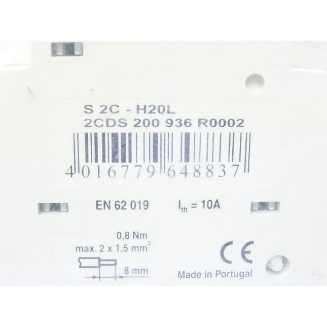 ABB Hilfsschalter S2C-H20L / Neu OVP - Maranos.de