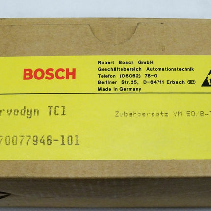 Bosch Servodyn TC1 / Zubehörsatz VM50/B-TC1 / 1070077946-101 / 1070077949-103 / Neu OVP - Maranos.de