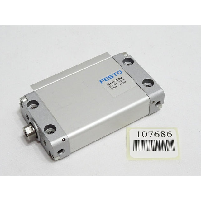 Festo Flachzylinder DZF-25-25-P-A 164028 / Unbenutzt mit Lagerspuren - Maranos.de