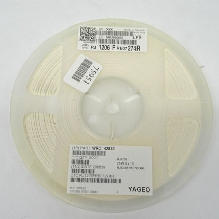 5000x YAGEO WRC 42883 - RJ1206 / RJ1206FRE07274R - Maranos.de