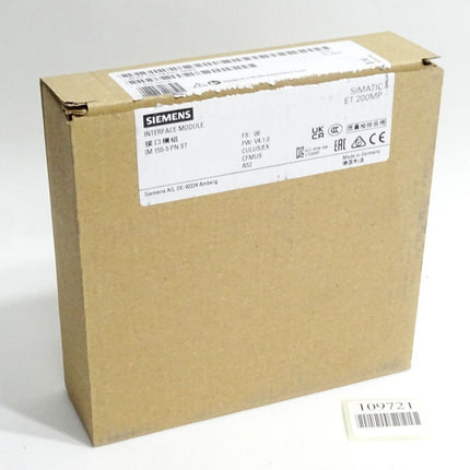 Siemens ET200MP IM155-5 PN ST 6ES7155-5AA01-0AB0 6ES7 155-5AA01-0AB0 / Neu OVP - Maranos.de