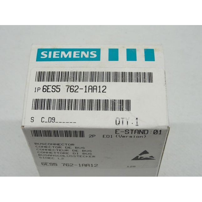 Siemens 6ES5762-1AA12 Busconnector Stecker 6ES57 62-1AA12 Neu-versiegelt - Maranos.de