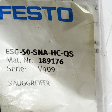 Festo 189176 ESG-50-SNA-HC-QS Sauggreifer / Neu OVP - Maranos.de