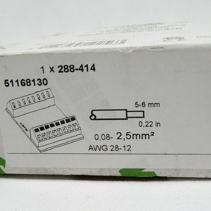 Wago Schaltrelais-baustein / 288-414 / Neu OVP - Maranos.de