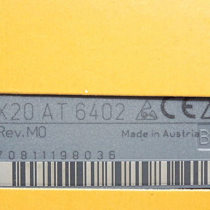 B&R X20AT6402 X20 AT 6402 Rev.M0 / Neu OVP - Maranos.de