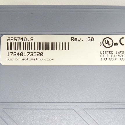 B&R 2010 Netzteilmodul 2PS740.9 Rev. G0 - Maranos.de