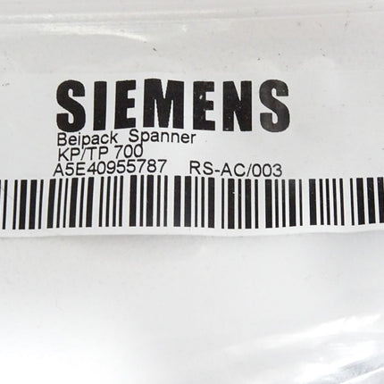 Siemens Beipack Spanner for Panel KP/TP 700 A5E40955787 / Neu OVP - Maranos.de