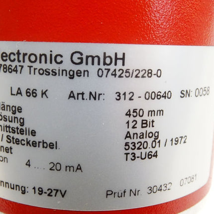 TR electronic LA66K / 312-00640 - Maranos.de