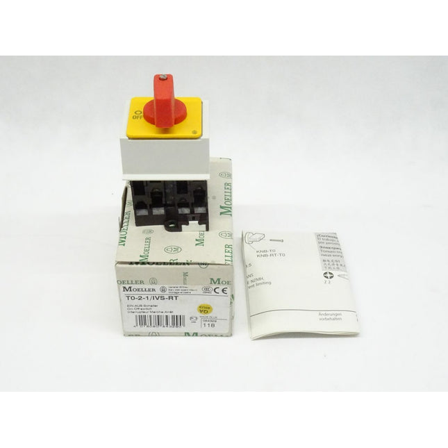 Moeller TO-2-1/IVS-RT Ein-Aus Schalter 084329 NEU-OVP - Maranos.de