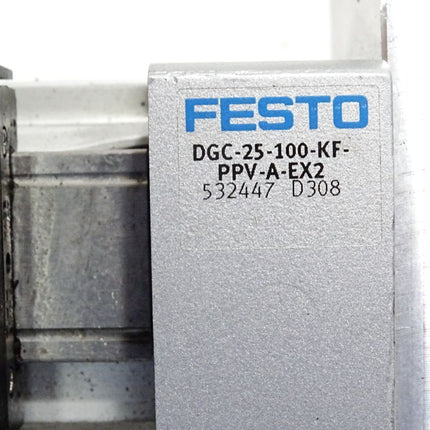 Festo 532447 DGC-25-100-KF-PPV-A-EX2 Linearantrieb - Maranos.de