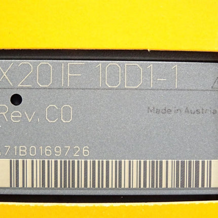 B&R X20IF10D1-1 X20 IF 10D1-1 Rev.C0 Schnittstellenmodul / Neu OVP - Maranos.de