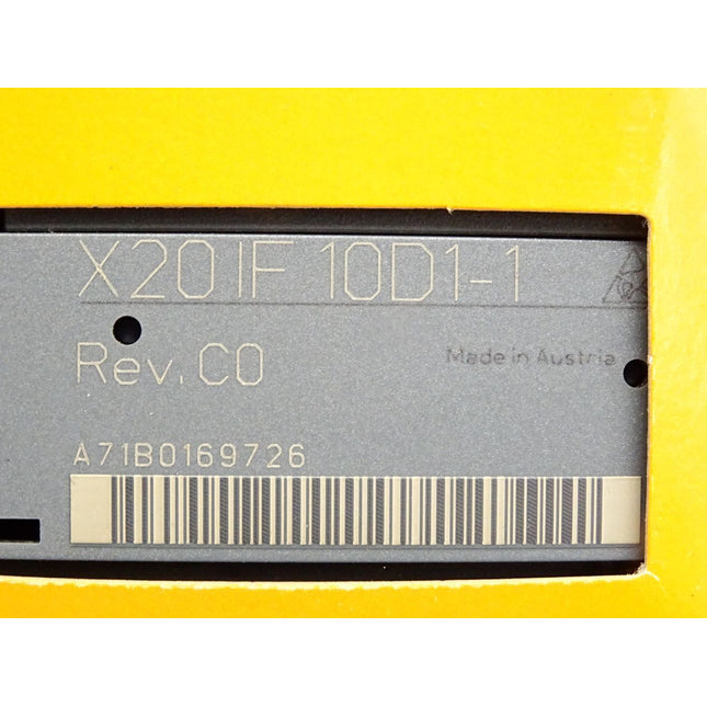 B&R X20IF10D1-1 X20 IF 10D1-1 Rev.C0 Schnittstellenmodul / Neu OVP - Maranos.de