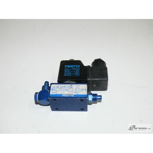 Festo LC-3-1/8-1,5 Magnetventil + MSW-220 Magnetspule - Maranos.de