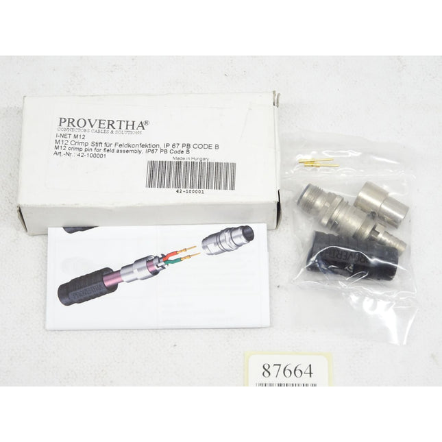 Provertha I-Net M12 crimp stift für Feldkonfektion / 42-100001 / Neu OVP - Maranos.de