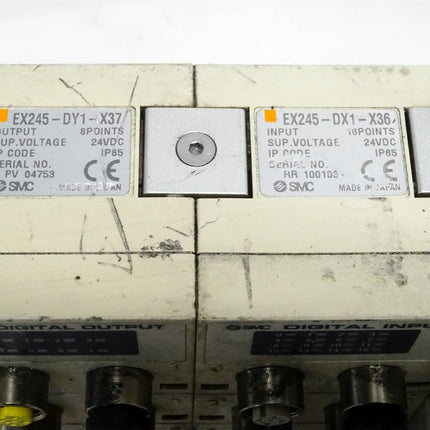 SMC Bus Modul EX245-SPR1-X165 + Input Block EX245-DY1-X37 + Input Block EX245-DX1-X36 - Maranos.de