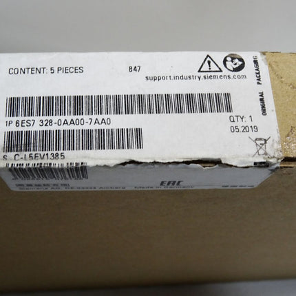 Siemens Beschriftungen für Fronttür 6ES7328-0AA00-7AA0 6ES7 328-0AA00-7AA0 / Inhalt:5 Stück / Neu OVP - Maranos.de