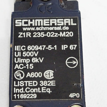 Schmersal Z1R235-02z-M20 Z1R 235-02Z-M20 Positionsschalter - Maranos.de