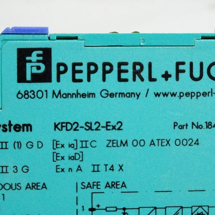 Pepperl+Fuchs 184258 Ventilsteuerbaustein KFD2-SL2-Ex2 - Maranos.de