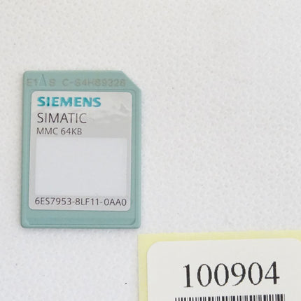 Siemens Micro Memory Card MMC 64KB 6ES7953-8LF11-0AA0 6ES7 953-8LF11-0AA0 - Maranos.de