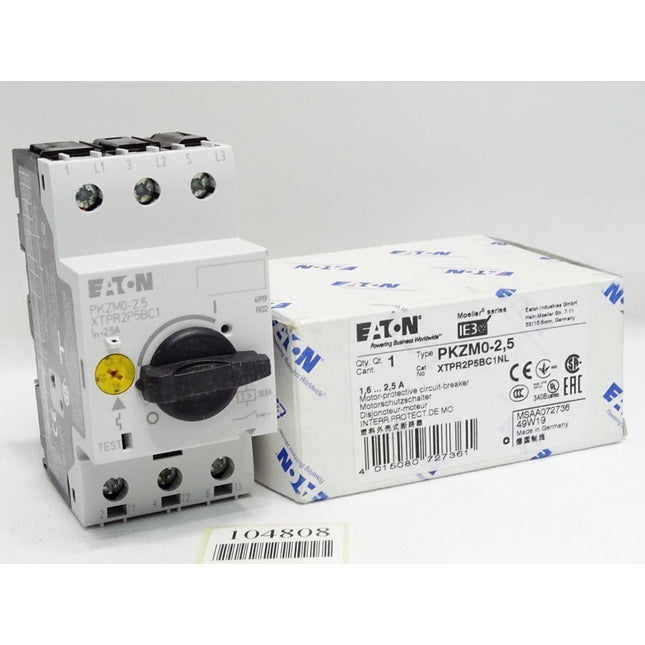 Eaton Moeller series PKZM0-2,5 XTPR2P5BC1NL / Neu OVP - Maranos.de