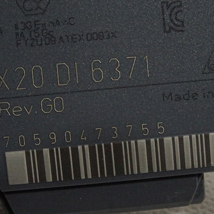 B&R X20DI6371 Rev.G0 X20 DI6 371 6 digitale Eingänge top Zustand - Maranos.de
