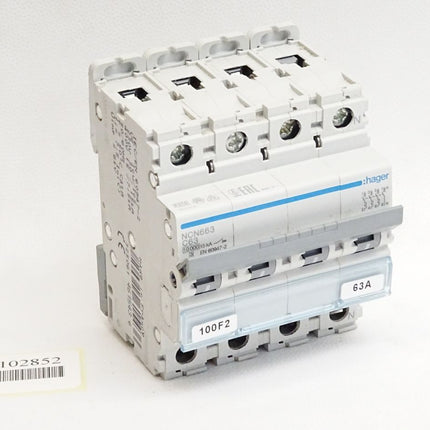 Hager NCN663 C63 Leitungsschutzschalter - Maranos.de