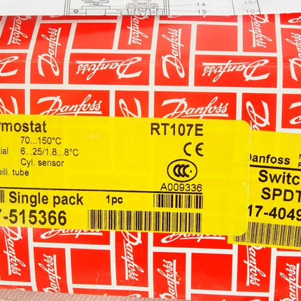 Danfoss Thermostat RT107E / 017-515366 / Neu OVP - Maranos.de