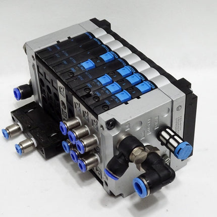 Festo 18210 CPV14-VI Ventilinsel + 165811 Elektrik-Anschaltung CPV14-GE-DI01-8 - Maranos.de
