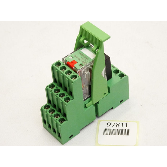 Phoenix Contact Sockel PR2-BSC3/4X21 2833576 + Relais REL-IR/L-120AC/4X21AU 2834135 - Maranos.de