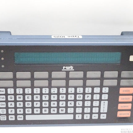 Rwt Type 1025 Bedienpanel Bedienterminal Bedienfeld - Maranos.de