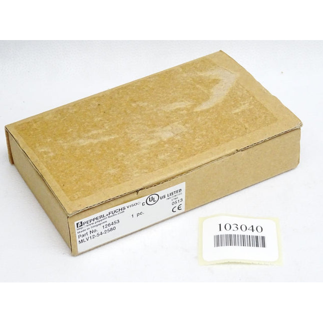 Pepperl+Fuchs Visolux Lichtschranke 126453 MLV12-54-2580 / Neu OVP - Maranos.de