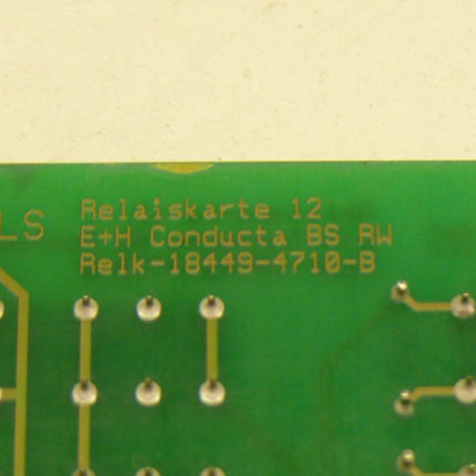 E+H Conducta Realiskarte 12 BS RW Relk-18449-4710-B - Maranos.de