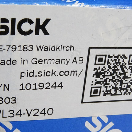 Sick Reflexionslichtschranke 1019244 WL34-V240 / Neu OVP - Maranos.de