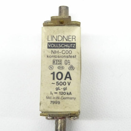 Lindner NH-C00 10A Sicherungseinsatz 500V - Maranos.de