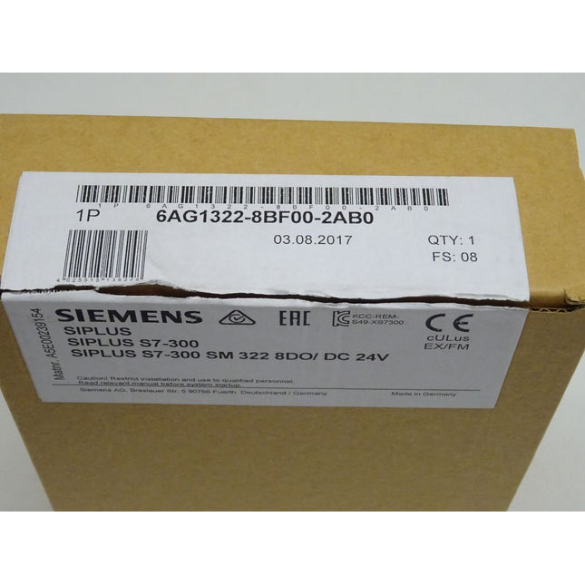 SIEMENS 6AG1322-8BF00-2AB0 / 6AG1 322-8BF00-2AB0 SIPLUS S7-300 SM322 / NEU OVP - Maranos.de