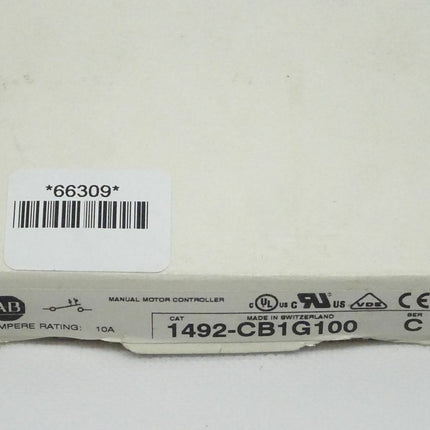 Allen Bradley 1492-CB1G100 Ser. C Motorkontrolle 1492CB1G100 / 10A NEU-OVP - Maranos.de