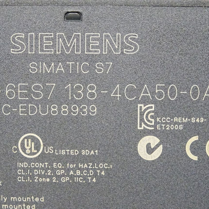 Siemens 6ES7138-4CA50-0AB0 6ES7 138-4CA50-0AB0 - Maranos.de