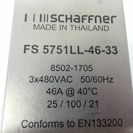SCHAFFNER FS 5751LL-46-33 Netzfilter - Maranos.de