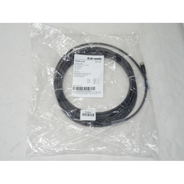 di-soric TKHM-Z-5/4 Anschlusskabel 201727 / 5m Kabel OVP-ungeöffnet - Maranos.de