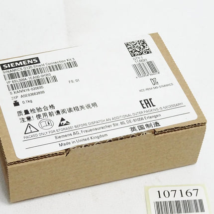 Siemens Sinamics G120 Schirmanschlusssatz 6SL3264-1EA00-0HB0 6SL3264-1EA00-0HB0 - Maranos.de