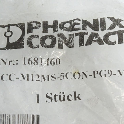 Phoenix Contact Steckverbinder 1681460 SACC-M12MS-5CON-PG 9-M / Neu OVP - Maranos.de