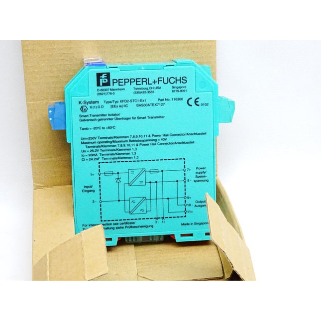 Pepperl+Fuchs k-System KFD2-STC1-Ex1 116306 / Neu OVP - Maranos.de