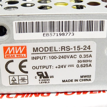 Mean Well RS-15-24 AC/DC-Netzteilbaustein / Neu OVP - Maranos.de