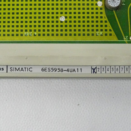 Siemens 6ES5958-4UA11 Simatic S5 6ES5 958-4UA11 E:01 - Maranos.de