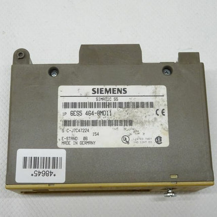 Siemens 6ES5464-8MD11 Analogeingabe 6ES5 464-8MD11 E:06 - Maranos.de