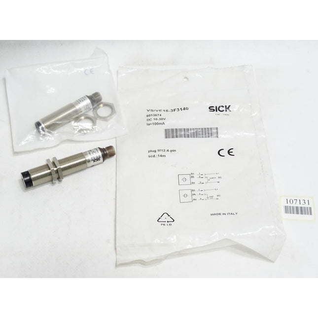 Sick 6013674 VS/VE18-3F3140 Rund-Lichtschranke 6027430 6013818 / Neuwertig OVP - Maranos.de