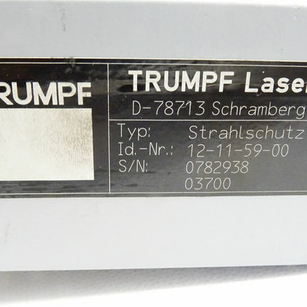 Trumpf Laser / Strahlschutz B / 12-11-59-00 - Maranos.de