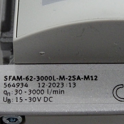 Festo 564934 Durchflusssensor SFAM-62-3000L-M-2SA-M12 / Unbenutzt - Maranos.de