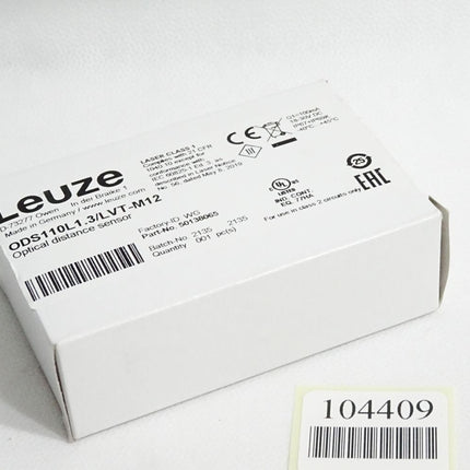 Leuze Optischer Abstandssensor optical Distance Sensor ODS110L1.3/LVT-M12 50138065 / Neu OVP - Maranos.de